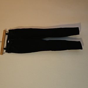 Faded black skinny jeans